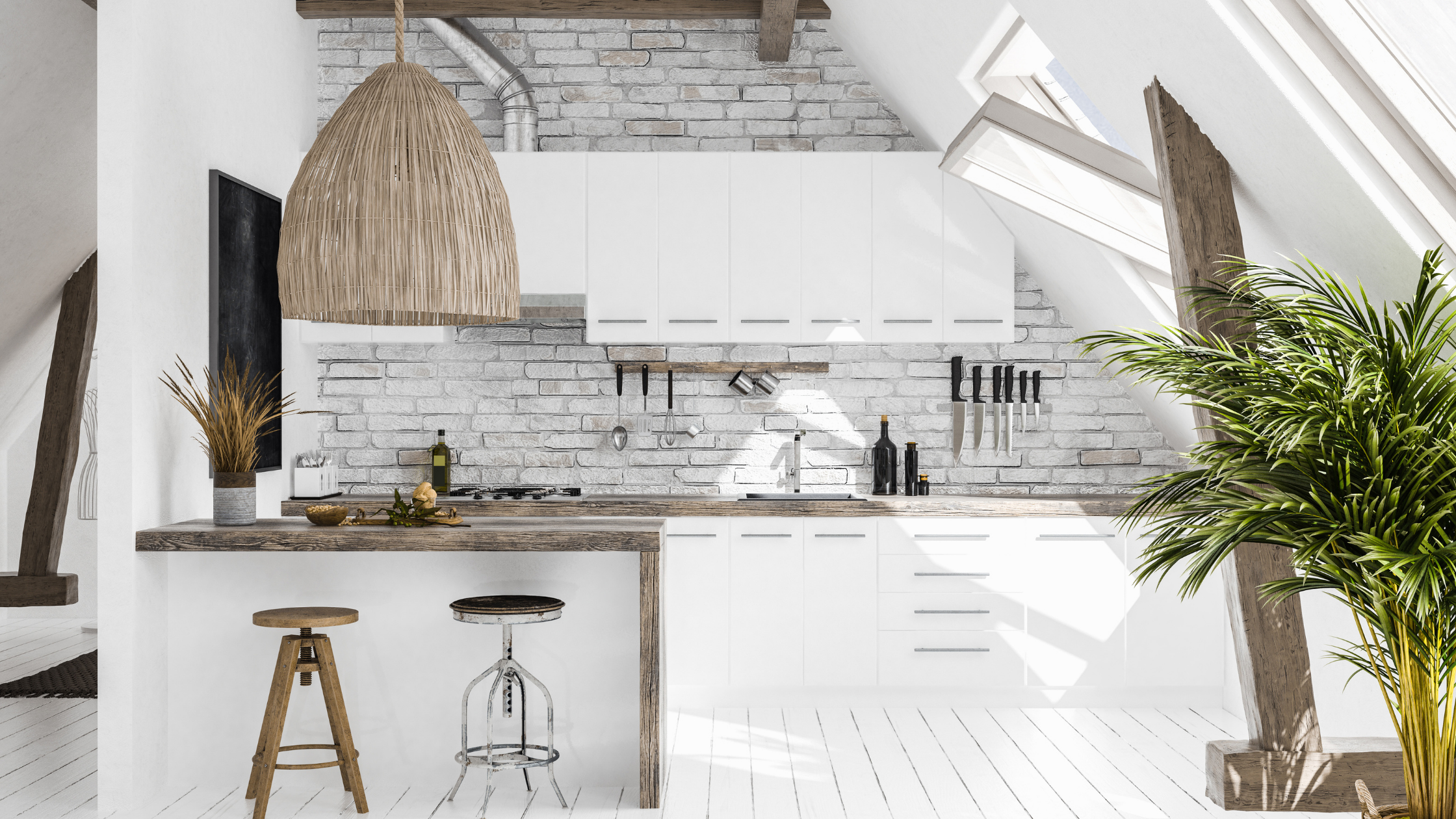 white-kitchen-counter