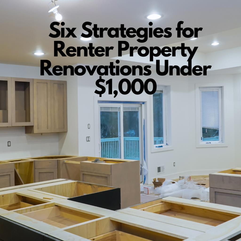 renter property renovation